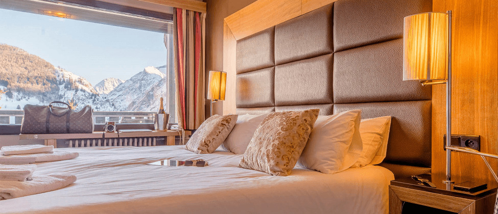 hotel le Mottaret Meribel chambres