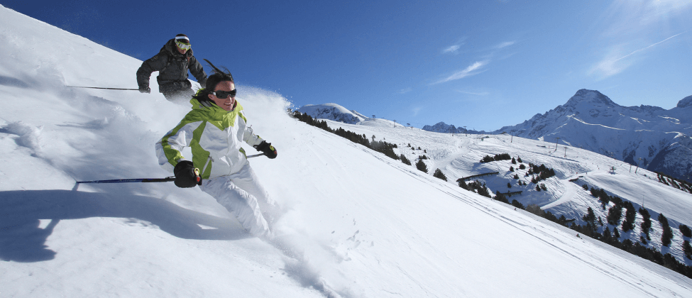 hotel le Mottaret Meribel materiel de skis